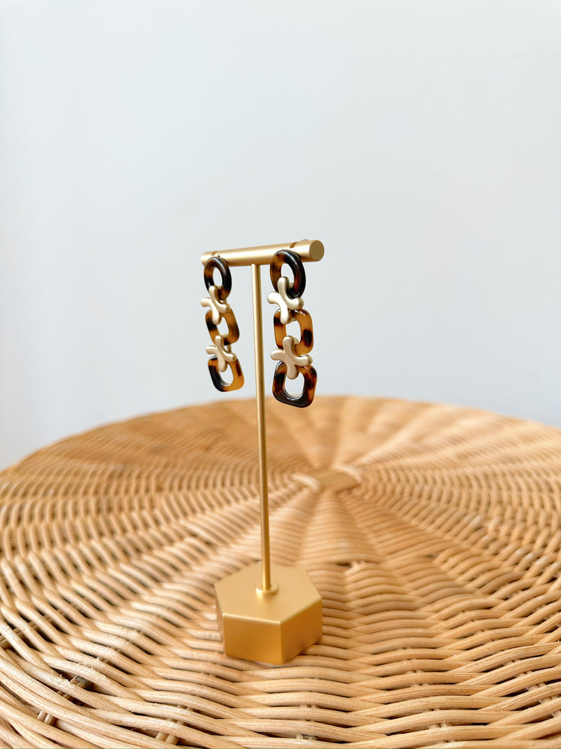 Britt Tortoise Earrings
