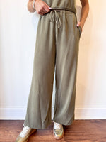 Amara Olive Pants