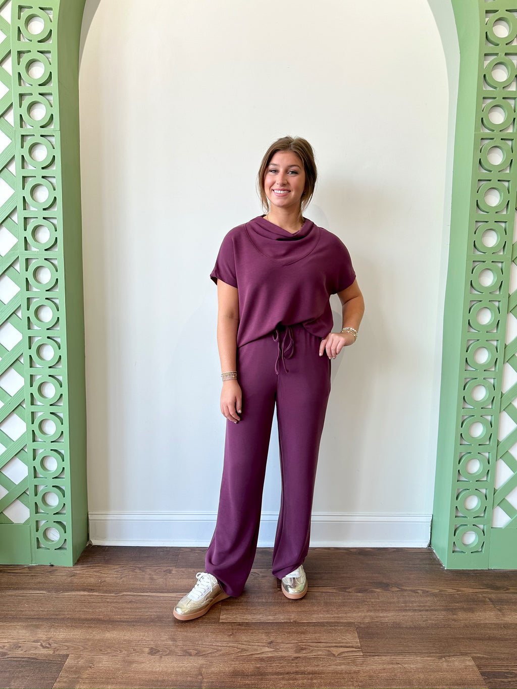 Jade Plum Top