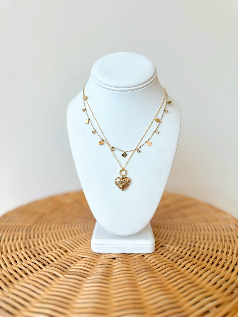 Jane Heart Necklace