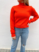 Johanna Crew Neck Orange