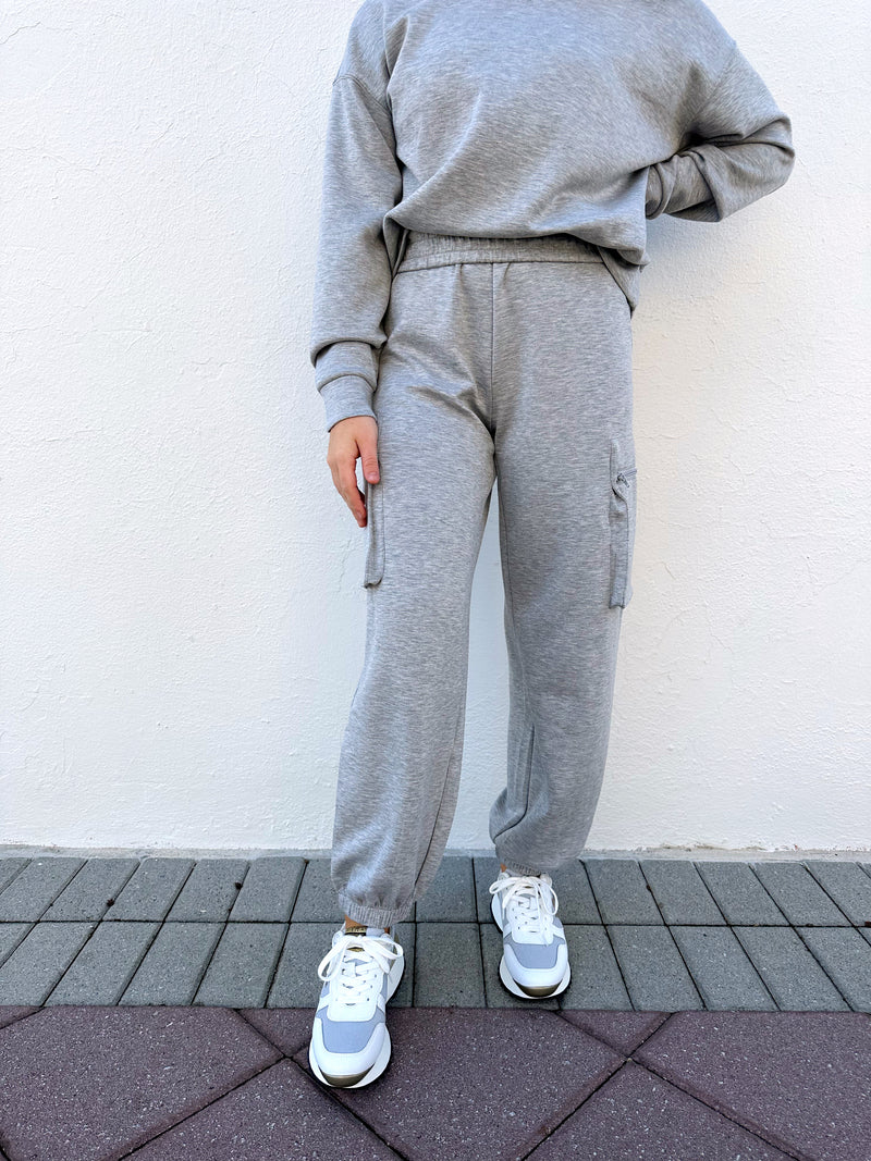 Heather Grey Joggers