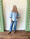 Hannah Blue Top