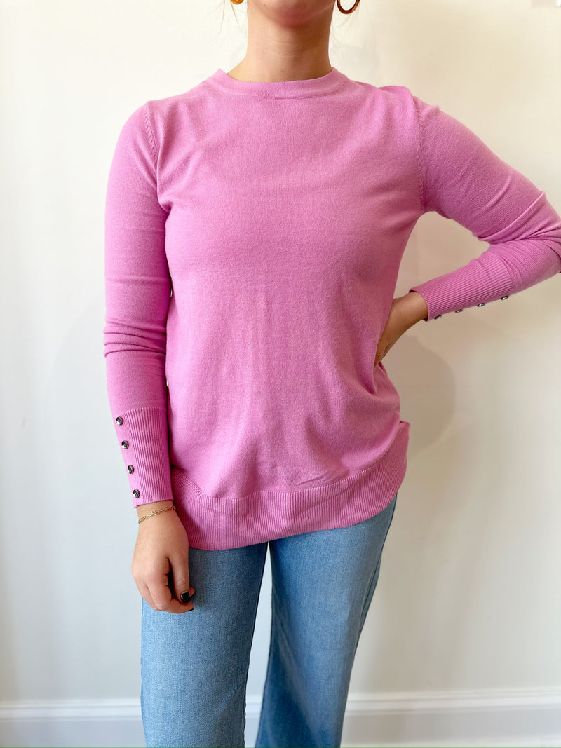 Zoey Pink Sweater