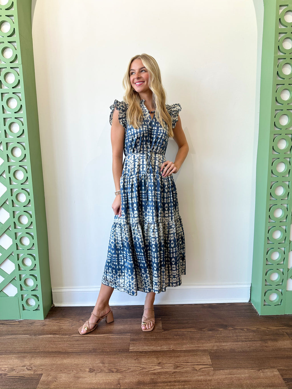 Callie Printed Dress
