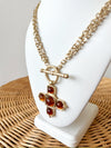 Devin Tortoise Pendant Necklace