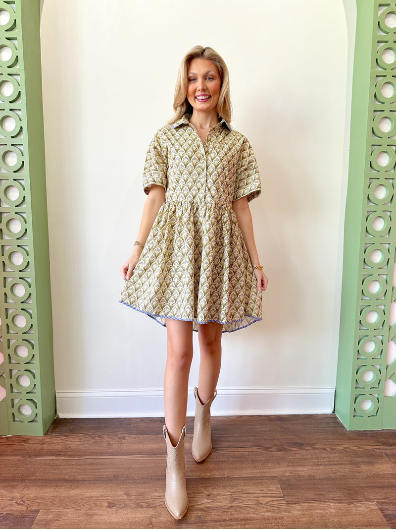 Ansley Printed Dress