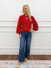 Erica Red Sweater