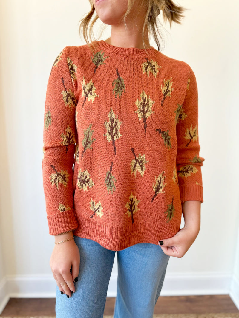 Tara Rust Sweater