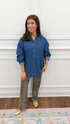 Jenna Denim Top