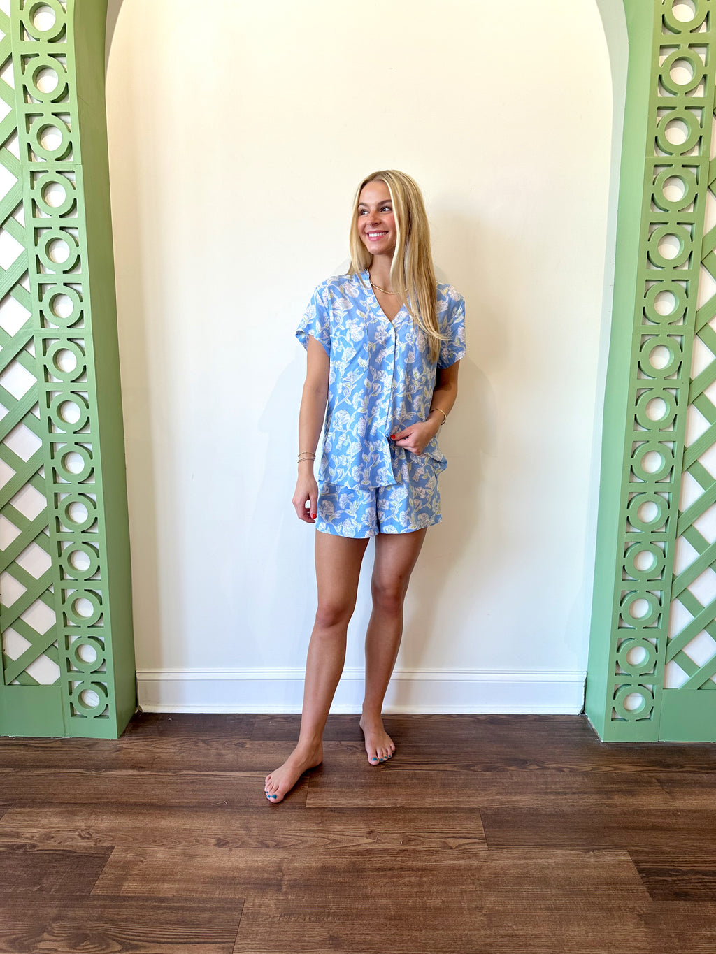 Serena Pretty Petals PJ Set