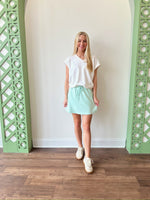 Courtney Mint Skort