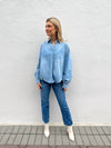 Eliana Denim Top