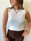 Daylee White Tank