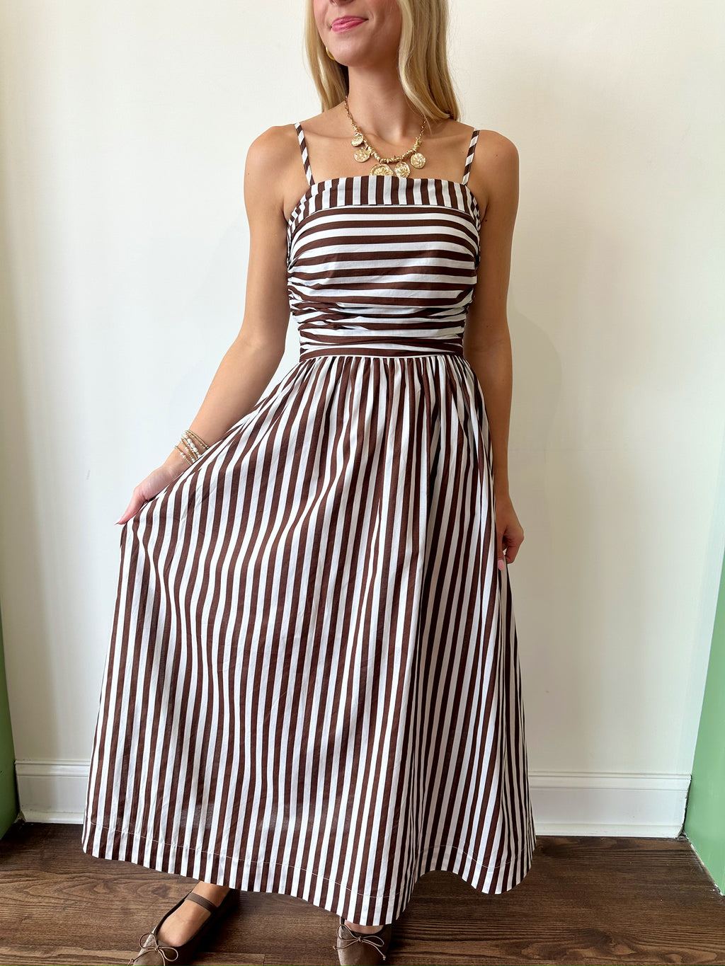 Grace Striped Dress