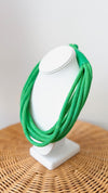 Taylor Rope Necklace-Green