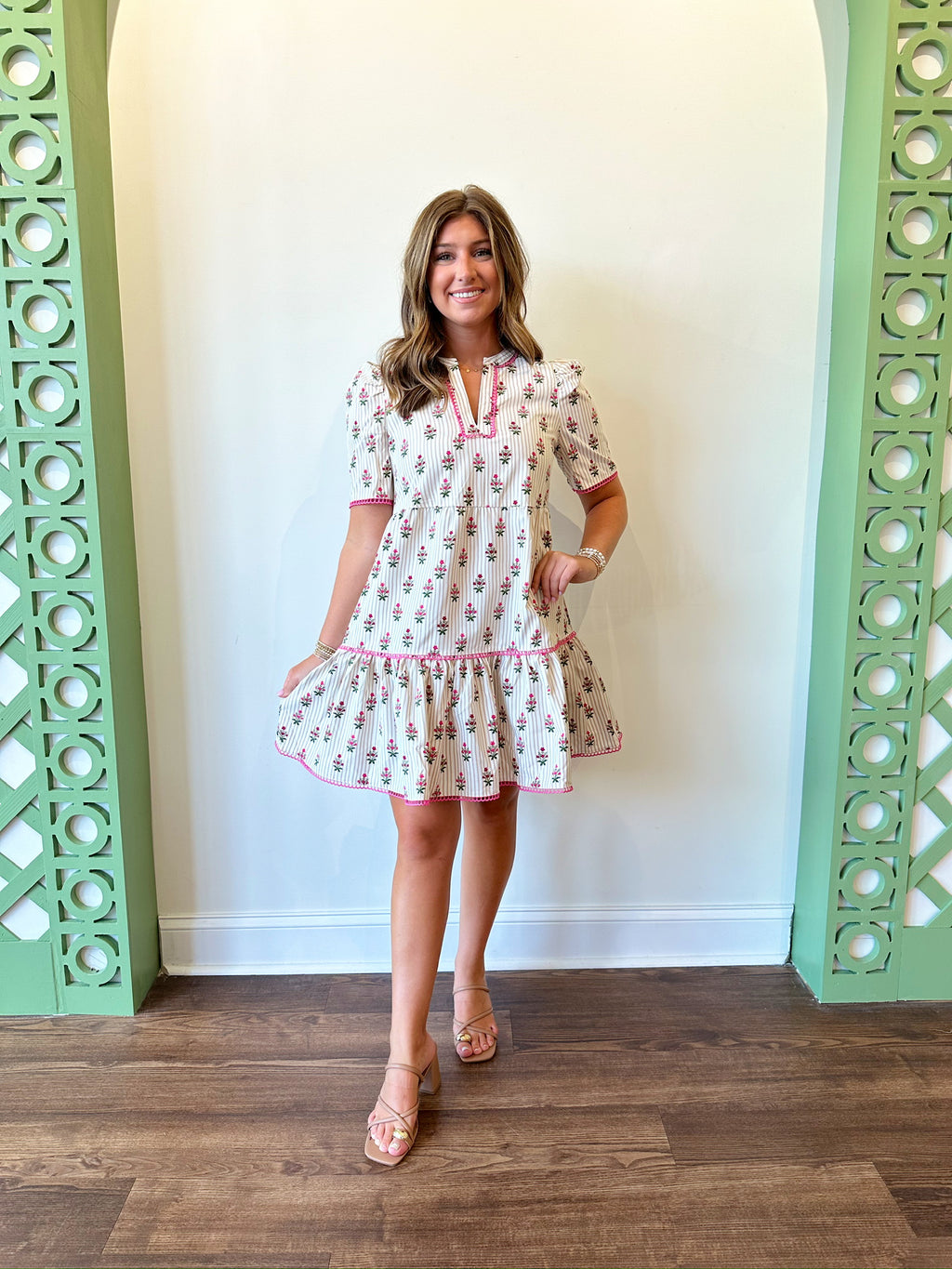Adelyn Printed Dress