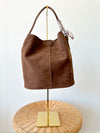 Amanda Bucket Bag-Brown