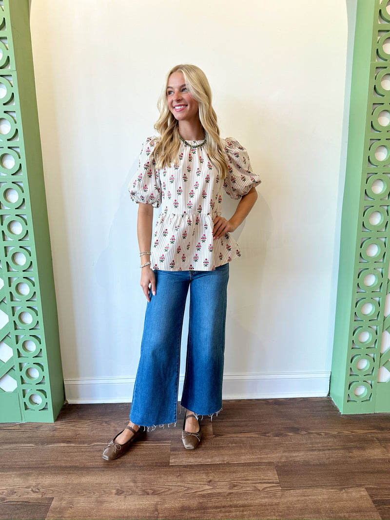 Nina Printed Top