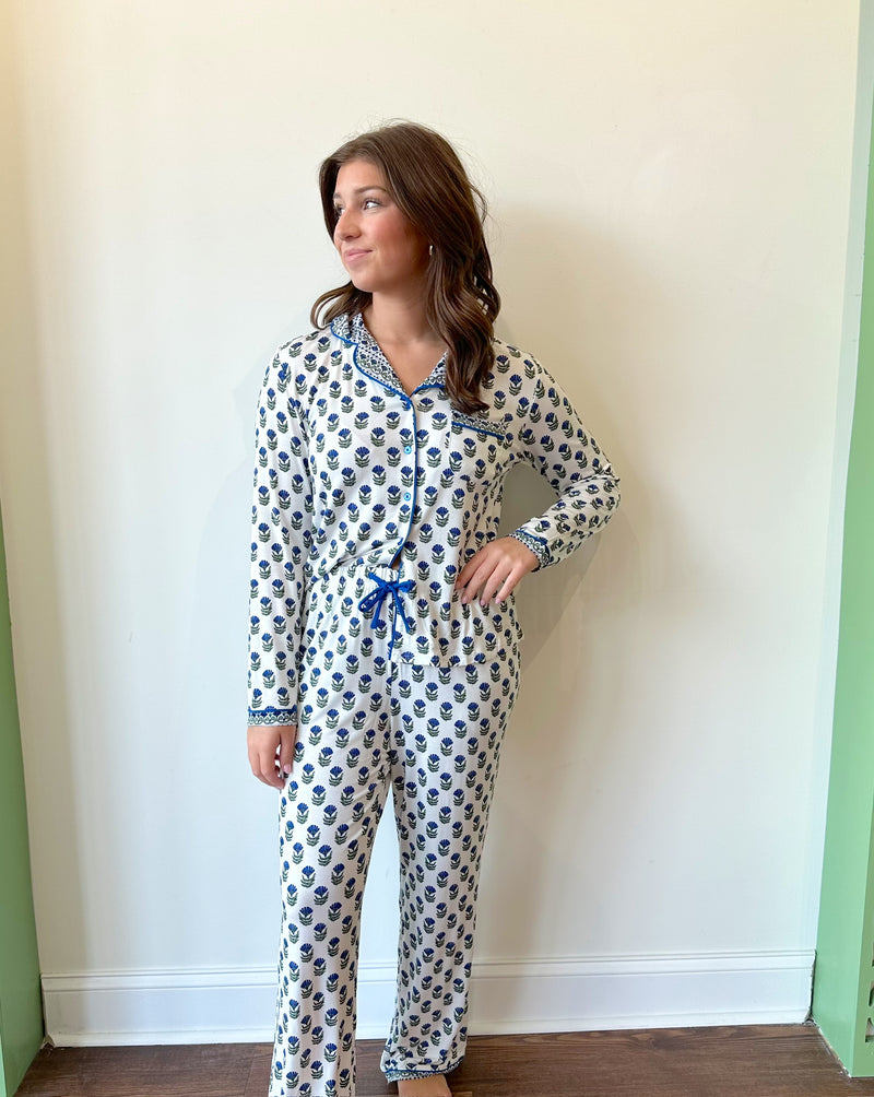 Charlotte Floral Foulard PJ Set