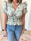 Josie Floral Top