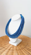 Taylor Rope Necklace-Blue