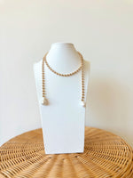 Sue Gold & Pearl Necklace