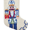 Chinoiserie Nutcracker Hook Stocking