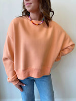 Allie Peach Sweatshirt