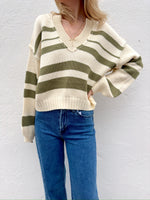 Mirelle Striped Sweater