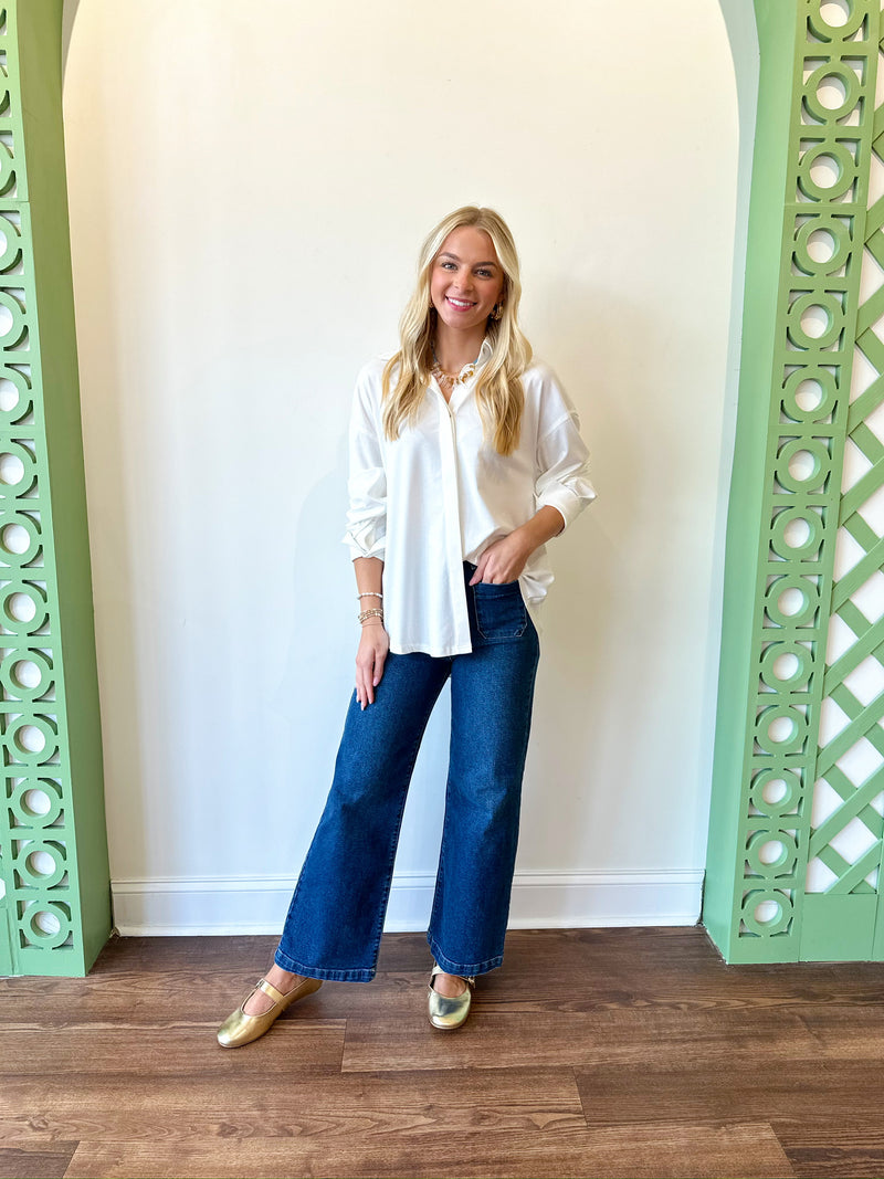 Sallie White Top