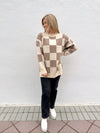 Nyla Checker Sweater