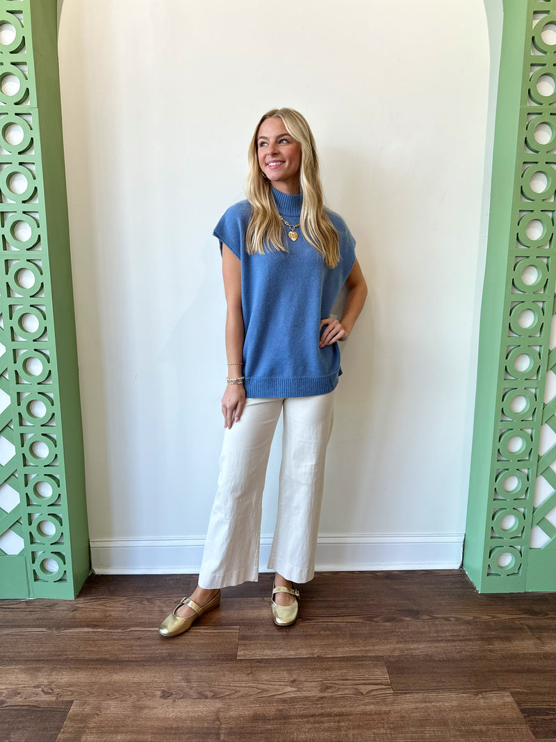 Alison Blue Top