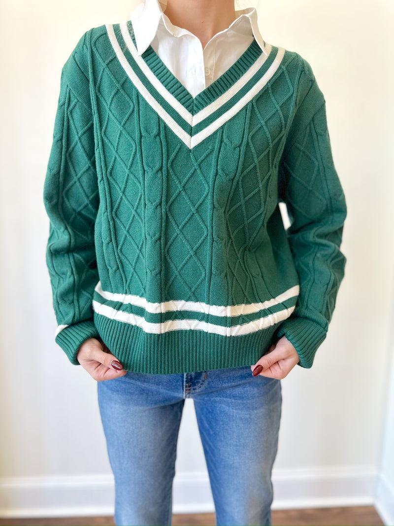 Tanna Green Sweater