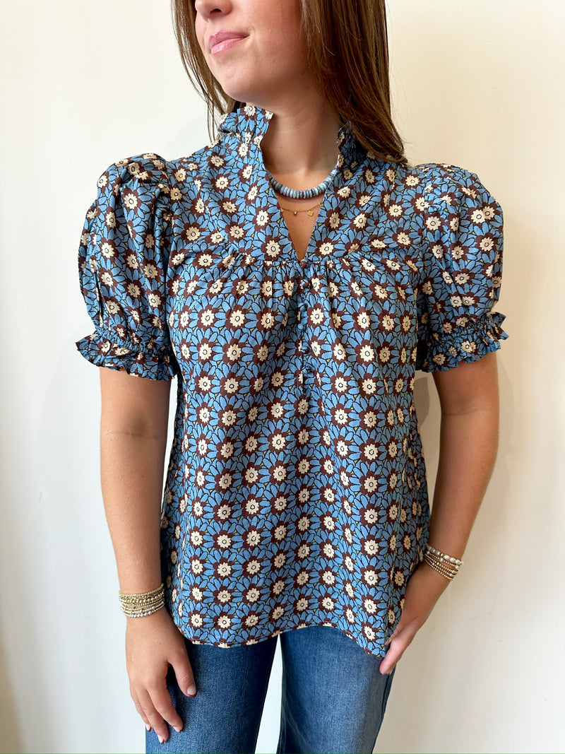 Elise Floral Top