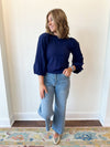 Erica Navy Sweater