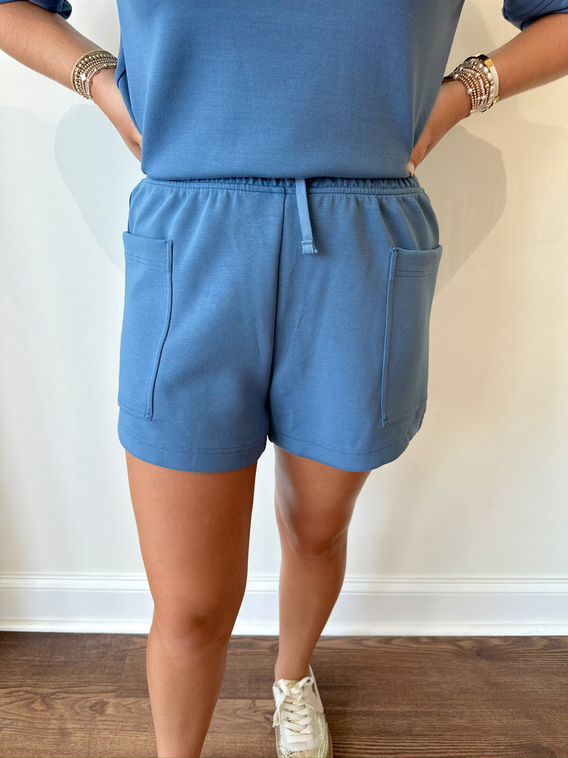 Karla Blue Shorts
