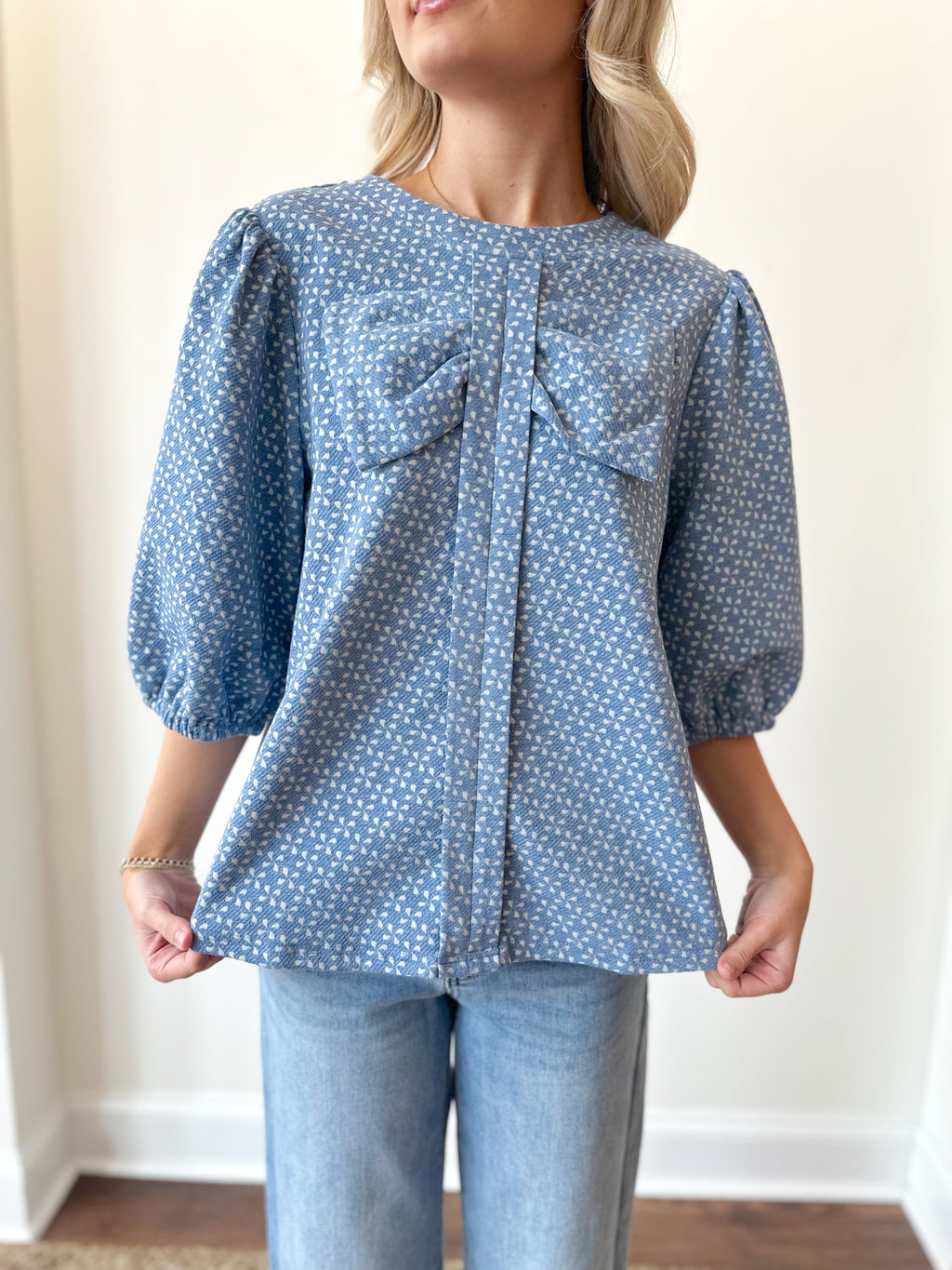 Indie Blue Top