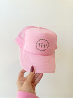 TFP Pink Scalloped Trucker Hat