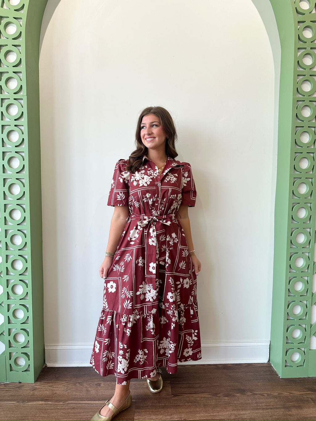 Kaylee Printed Dress