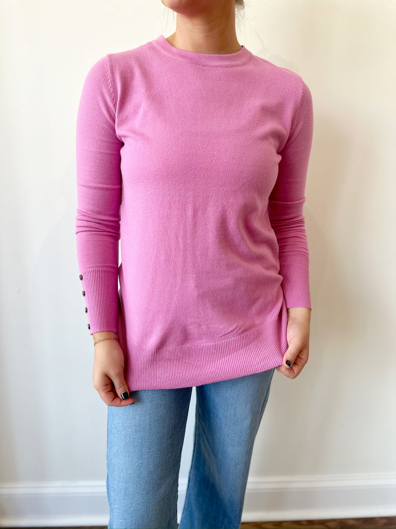 Zoey Pink Sweater