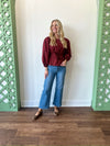 Hazel Gingham Top