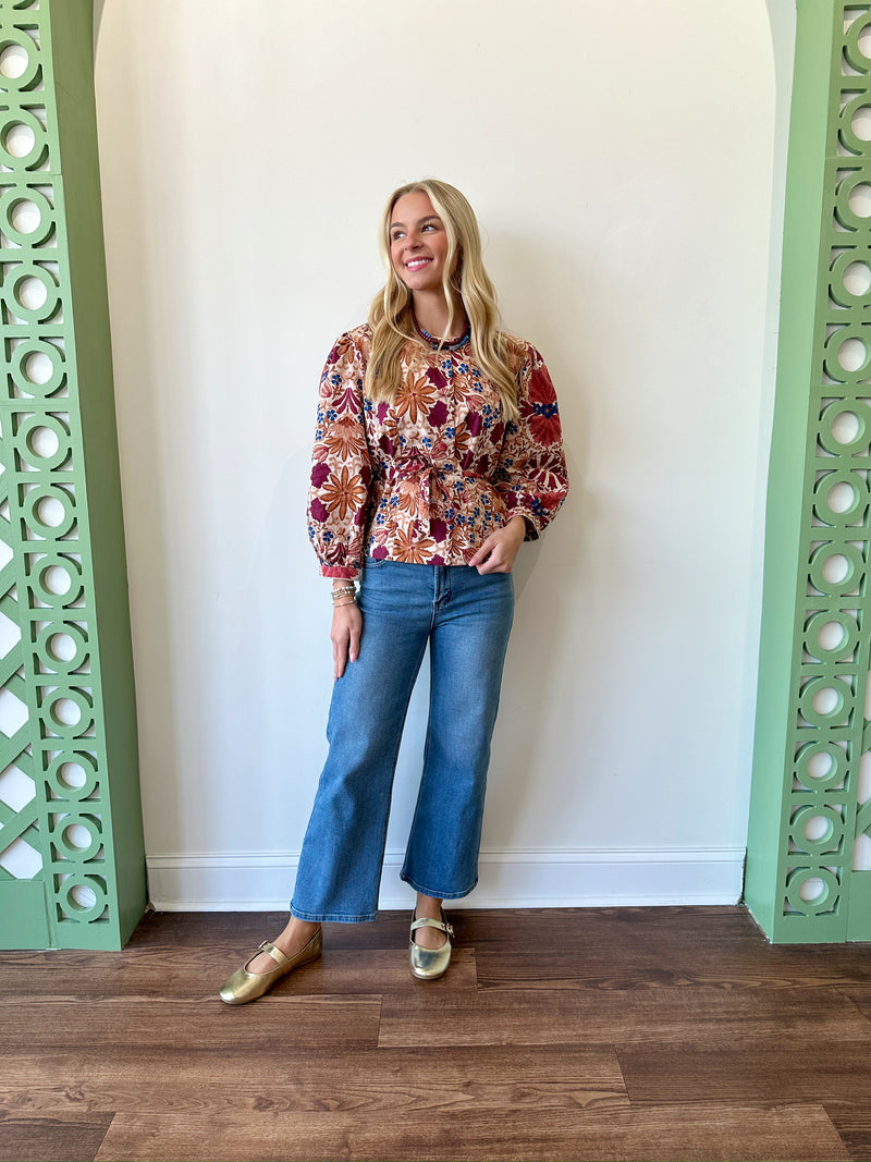 Hazel Floral Top