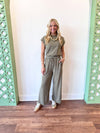 Amara Olive Pants