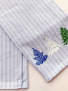 Evergreen Dreams Stripe Hand Towel