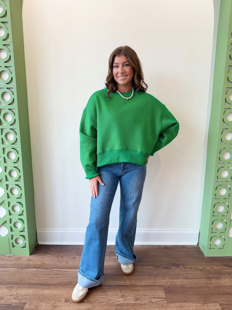 Allie Green Sweatshirt