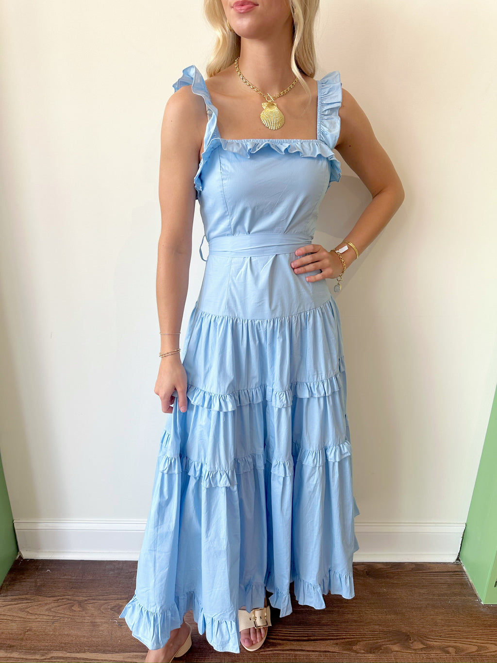 Amelia Blue Dress
