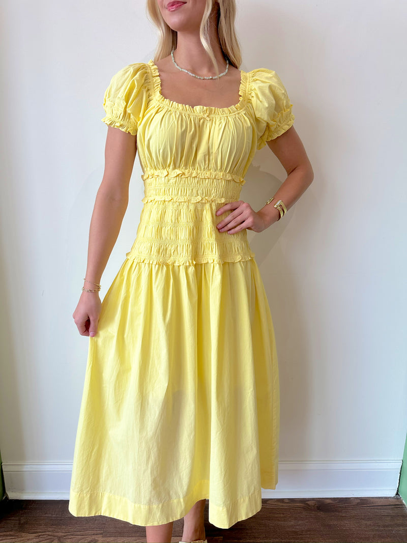 Meg Yellow Dress