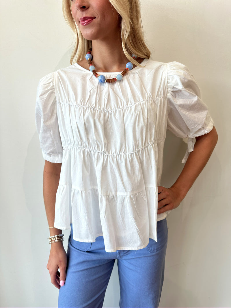 Madison White Top