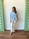 Madison Blue Top